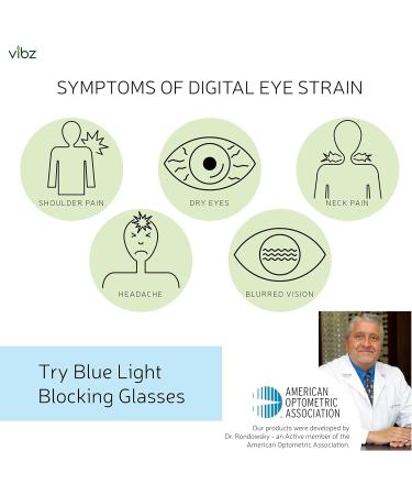 Vibz Blue Light Blocking Glasses for Men & Women | Non-Corrective & Antiglare | Stylish Shiny Tortoise Clear Lens - Buy Online on GoSupps.com