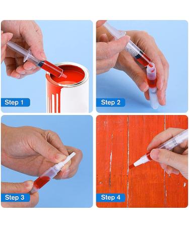 Touch Up Paint Pens & Brushes for Furniture and Walls - Conceal Scratches | Refillable White Paint for Cabinets & House - Buy Online on GoSupps.com