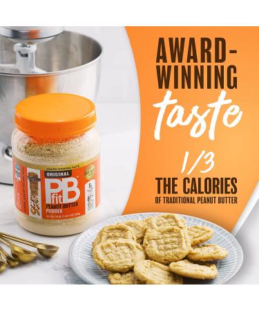 PBfit All-Natural Peanut Butter Powder | High Protein, 30 Oz | Real Roasted Peanuts - Buy Online on GoSupps.com
