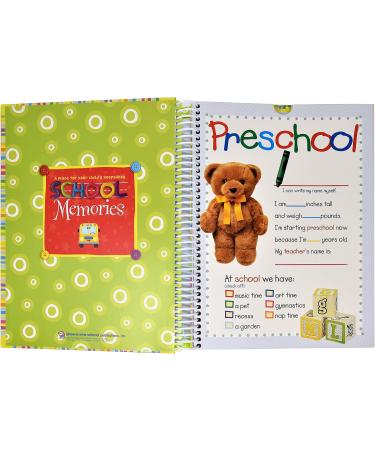 School Memory Book Album: Preschool to 12th Grade Keepsake Scrapbook with Pockets and Picture Slots - Ideal for Preserving School Memories and Graduations - Buy Online on GoSupps.com