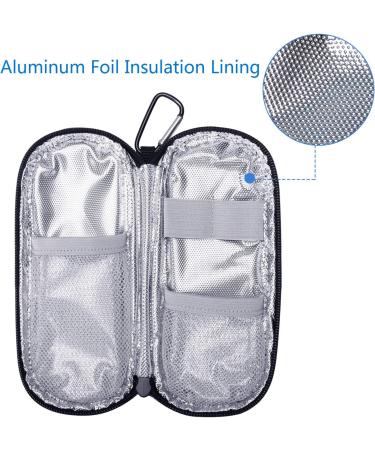 Yarwo Insulin Cooler Travel Case with Ice Packs - Diabetic Medication Organizer - Buy Online on GoSupps.com