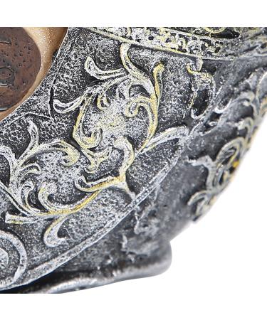 Premium Men's Shaving Brush Set | Stainless Steel Bowl & Skeleton Head Beard Brush Perfect for Home & Barber Shop - Buy Online on GoSupps.com