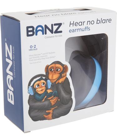 Banz Baby Hearing Protection Earmuffs Blue - Noise Reduction for Infants - Buy Online on GoSupps.com