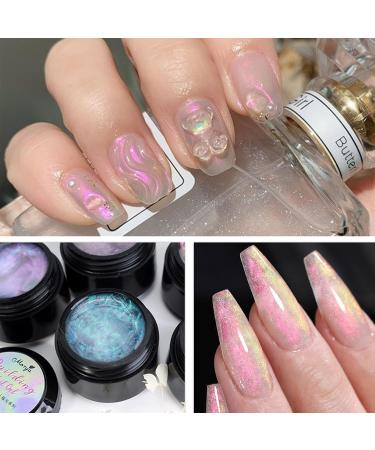 Nail Gel for Art - 5 Color Holographic Extension Gel for DIY Nail Salon & Home Use - Buy Online on GoSupps.com