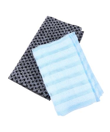 Hemoton 2pcs Bath Towel Pull Back Strip Bath Scrubber for Body Cleaning Scrubber Body Towels for Shower Wash Back Strap Back Exfoliating Strap Bath Scrubber Towel Exfoliating Shower Tool 100x25cm