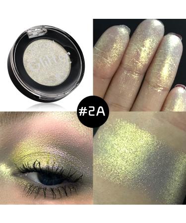 DE'LANCI Korean High Pigment Glitter Eyeshadow - Long Lasting Shimmer Gold, Waterproof & Sweat-Proof, Vegan & Cruelty-Free - Buy Online on GoSupps.com
