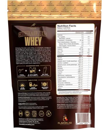 CONFIDENT SPORTS CHOCOLATE LOVERS WHEY 100% Pure Whey Protein 20g of delicious protein per serving DECADENT CHOCOLATE - 2 Pound 30 Servings - Buy Online on GoSupps.com