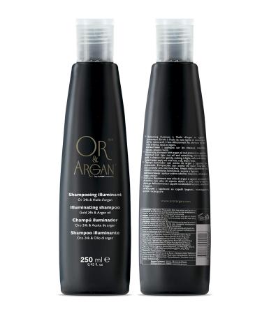 OR & ARGAN Shampooing Illuminant - 250 mL | NUWEE Cosmetics - Nourishing & Brightening Hair Care for All Hair Types - International Shipping Available - Buy Online on GoSupps.com