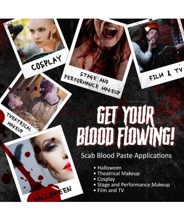 Narrative Cosmetics Scab Blood Paste 1 Oz - Professional SFX Makeup for Realistic Cuts and Wounds - Buy Online on GoSupps.com
