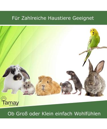 Tamy 100% Hemp Rodent Mats 100x50cm | Premium Dust-Free Bait Carpet for Rabbits & Small Animals (2 Pack) - Buy Online on GoSupps.com