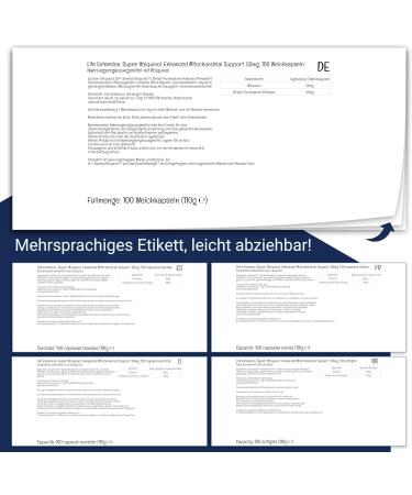 Shop Life Extension Super Ubiquinol 50mg - Enhanced Mitochondrial Support Gluten-Free Non-GMO 100 Soft Capsules - International Shipping Available - Buy Online on GoSupps.com