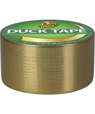 Duck Brand 280748 Metallic Gold Duct Tape - Single Roll | High-Quality Adhesive Tape - Buy Online on GoSupps.com