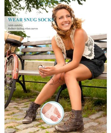 Jiahao Toe Separator & Big Foot Spacer Forefoot Metatarsal Cushions for Ball of Foot Pain Relief | Unisex Comfort - Buy Online on GoSupps.com