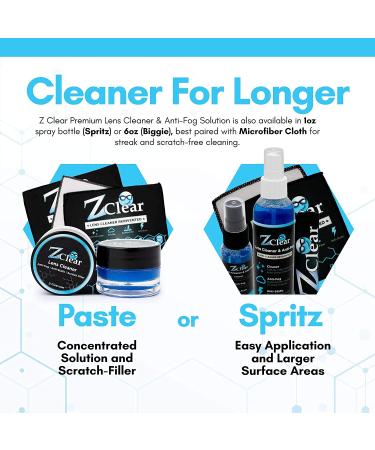 Anti Fog & Anti Static Paste for Eye & Sunglasses - 1 Pack | Fog Free, Scratch Filling, Dust Repelling | Made in USA | 2 Piece Set - Buy Online on GoSupps.com