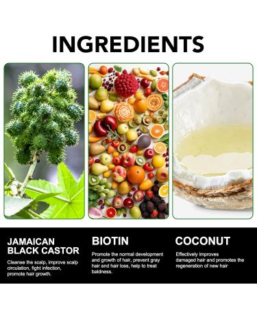 Jamaican Black Castor Oil Hair Treatment Mask - Hydrating & Strengthening for Dry Damaged Hair - 2.1 oz | Perfect Hair Care Gift - Buy Online on GoSupps.com