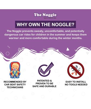 Noggle Air Vent Extender Hose - Make Backseat Cool Again | Car Travel Accessories for Kids | 6ft Black Ice - Buy Online on GoSupps.com