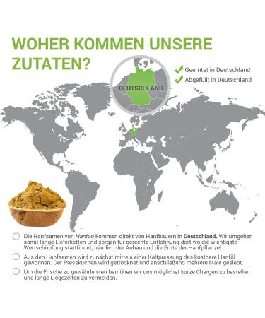 Organic Hemp Protein 2kg - Vegan German Biofeld Hemp Seed Protein + Free Recipe E-Book (PDF) - Buy Now! - Buy Online on GoSupps.com