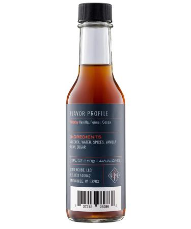 Bittercube Cherry Bark Vanilla Bitters 5 Fl Oz - Premium Blend for Cocktails (Pack of 1) - Buy Online on GoSupps.com