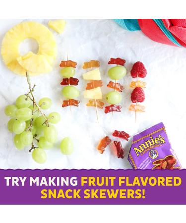 Annie's Organic Bunny Fruit Snacks Variety Pack - Gluten Free - 24 Pouches - Buy Online on GoSupps.com