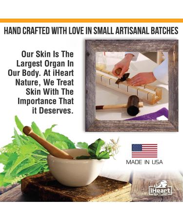 Organic Lavender Oatmeal Soap Bar (6 oz) | Made in USA | Nourishing, Exfoliating, Healing | Vegan & Natural | Handmade Aromatherapy Soap - Buy Online on GoSupps.com