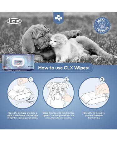 Buy Animedica CLX Wipes - 40 Pieces | Best International Shipping & High-Quality Care - Buy Online on GoSupps.com
