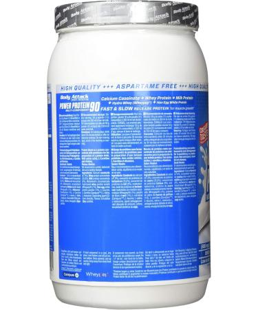 Buy Body Attack Power Protein 90 - Neutral 1kg | Multi-Component Protein Powder with BCAA Vitamins & L-Carnitine | Extra Creamy Protein Shake Made in Germany - Buy Online on GoSupps.com