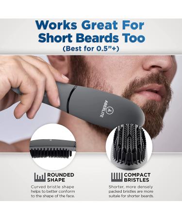 Aberlite Pocket - Compact Beard Straightener for Men | Ionic & Anti-Scald Technology | Home and Travel Heat Brush Comb Ionic - Buy Online on GoSupps.com