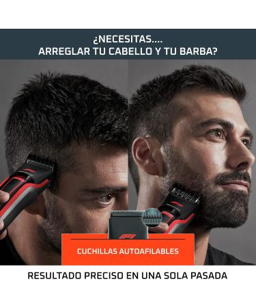 Rowenta TN524M Trimmer F1 Advancer JP21 - Black-Red | Best International Shipping & Grooming Tools - Buy Online on GoSupps.com