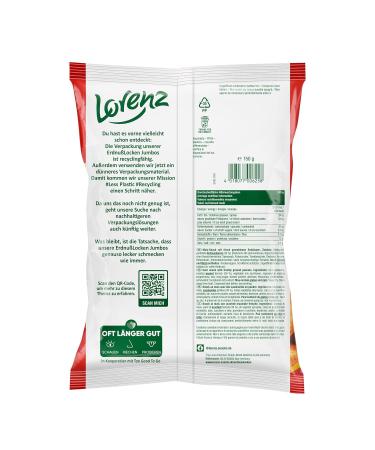 Buy Lorenz Snack World Peanut Curls Jumbos - 24 Pack (24 x 150g) | International Shipping Available - Buy Online on GoSupps.com