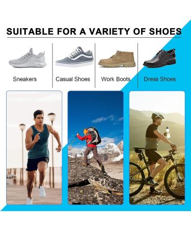 Plantar Fasciitis Arch Support Insoles - Men & Women, Flat Feet Orthotic Inserts for Arch Pain Relief - Shock Absorbing, High Arch Design (S: Men's 7-8, 220+ lbs) - Buy Online on GoSupps.com