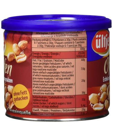  ltje Oven Peanuts Salted - 180g Gourmet Snack | International Shipping Available - Buy Online on GoSupps.com