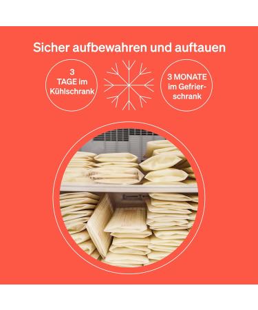 Buy Love Noobs Breast Milk Bags - 200ml 200 Pieces | Easy to Use Pre-Sterilized for Safe Freezing & Storage - Buy Online on GoSupps.com
