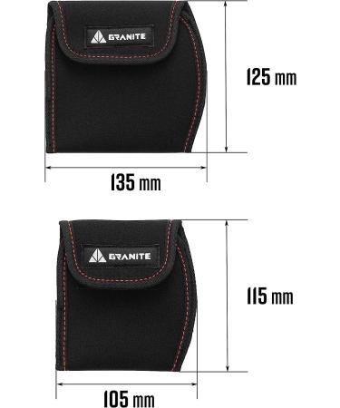 Granite Pita Bicycle Pedal Covers - Heavy Duty Protection for Bike Transport - Black Large - Buy Online on GoSupps.com