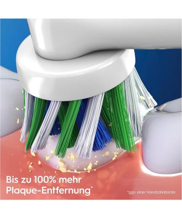 Oral-B CrossAction Brush Heads - 10 Pack for Holistic Mouth Cleaning | CleanMaximiser Bristles Compatible with Oral-B Toothbrushes - Buy Online on GoSupps.com