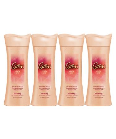 Caress Body Wash Daily Silk 18 oz Pack of 4