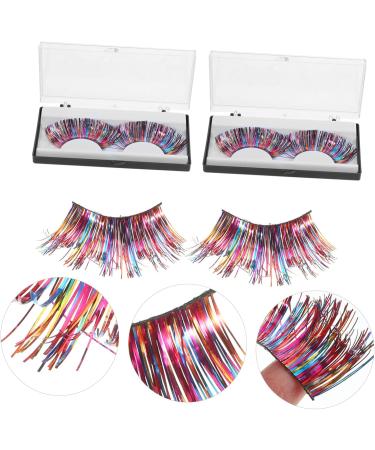 FRCOLOR Natural Layered Eyelashes 3 Pairs false lashes Fake Eyelashes Halloween Performance Eyelashes Halloween Makeup Eyelashes Halloween Eyelashes Curly False Eyelashes - Buy Online on GoSupps.com