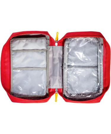 Tatonka First Aid M Bag - Empty First Aid Kit with Divided Compartment & Belt Loop - Red - 26x13.5x8 cm - Buy Online on GoSupps.com