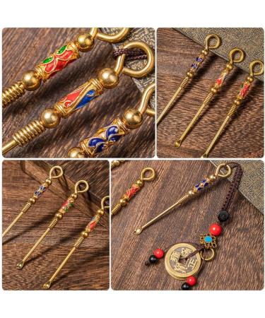 Cabilock Ear Wax Removal Tools - 3Pcs Spoon Necklace Set for Adults - Ear Curette and Scoops Earwax Catcher - Tiny Measuring Spoons Included - Buy Online on GoSupps.com