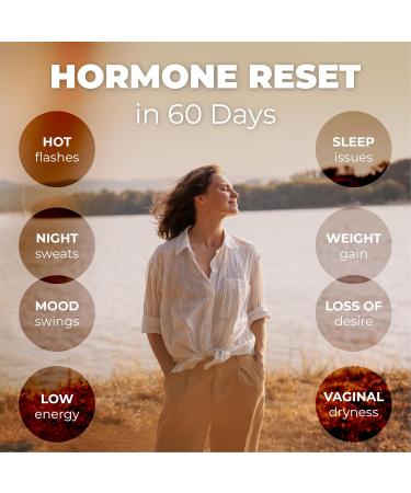 Her Bodhi Meno - Menopause Hormonal Balance for Women Supplement (60 Capsules) + ColonBroom GLP-1 Weight Management Supplement (60 Capsules) - Buy Online on GoSupps.com