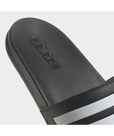 Buy adidas Unisex Adilette Comfort Slides 44.5 EU - Core Black & Cloud White | International Shipping Available - Buy Online on GoSupps.com