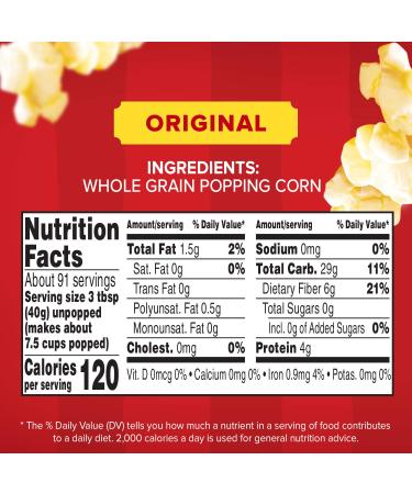 Orville Redenbacher's Original Yellow Gourmet Popcorn Kernels - 8 lb Bag - Buy Online on GoSupps.com