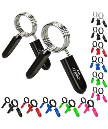 C.P.Sports feather closures spring Fixed dumbbell closures couples |Robust steel |25mm 28mm 30mm 50mm |For dumbbell training strength training weightlifting bodybuilding fitness |Four colors 25mm chrome - Buy Online on GoSupps.com