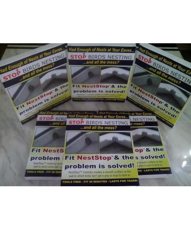 neststop Stop Swallow or House Martin Bird Nests at Eaves 25.89 Nest Prevention No More Nests or Mess With This Harmless To Birds Kit - Buy Online on GoSupps.com