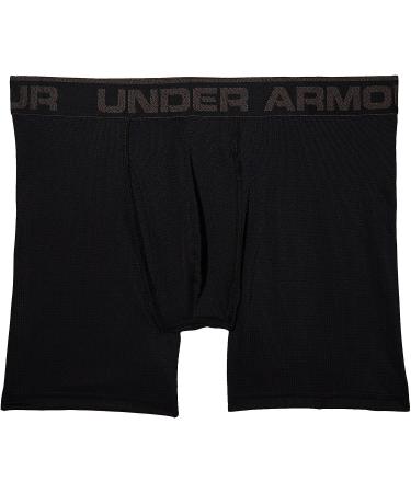 Under Armour Men's Mesh Series 6-inch Boxerjock 2-Pack - Large Black/Charcoal - Size Large - Buy Online on GoSupps.com