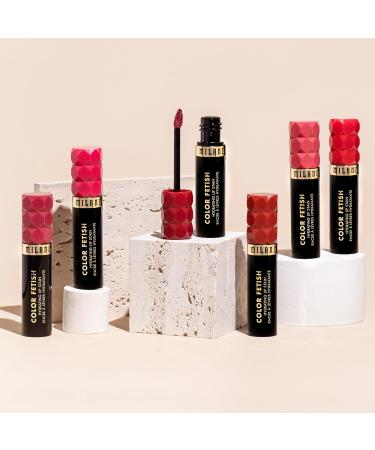 Milani Color Fetish Lip Stain - 130 Rose Rising | Long-Lasting Intense Color - Buy Internationally - Buy Online on GoSupps.com
