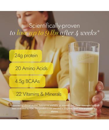 Almased Weight Loss Protein Powder Natural Meal Replacement Shake High Protein (Vanilla 6 cans + Scoop) - Buy Online on GoSupps.com