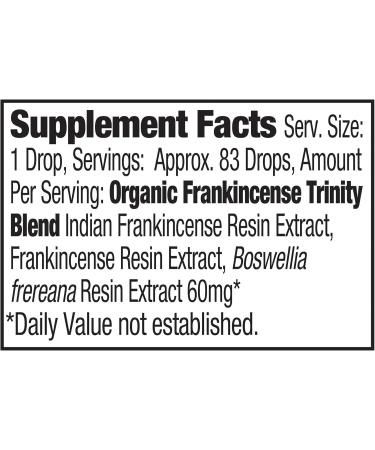 Buy Frankincense Trinity Organic Essential Oil - 100% Pure & Therapeutic Grade | Ancient Nutrition 5 mL - International Shipping Available - Buy Online on GoSupps.com