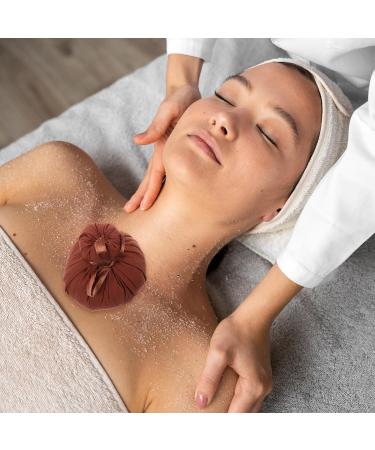 ULTECHNOVO 2pcs Thai Massage Aroma Compress Balls - Natural Spa & Wormwood Heating Pad - Perfect for Relaxation - Buy Online on GoSupps.com