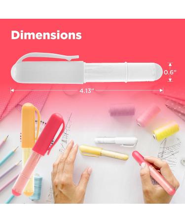 Fabric Chalk Markers - Red Yellow White 3 Pack for Quilting and Sewing - Dosing Wheel Technology - Compatible with Most Fabrics - Buy Online on GoSupps.com