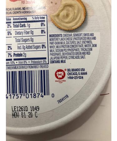 The Laughing Cow Spreadable Cheese Wedge Variety Pack - 3 Delicious Flavors - Buy Online on GoSupps.com